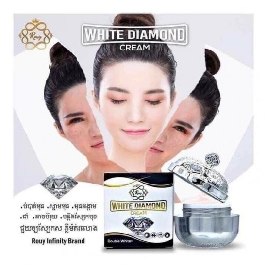 Rouy Infinity Diamond Set 4 [Diamond Cream, Day&Night, Foam, Sunscreen]