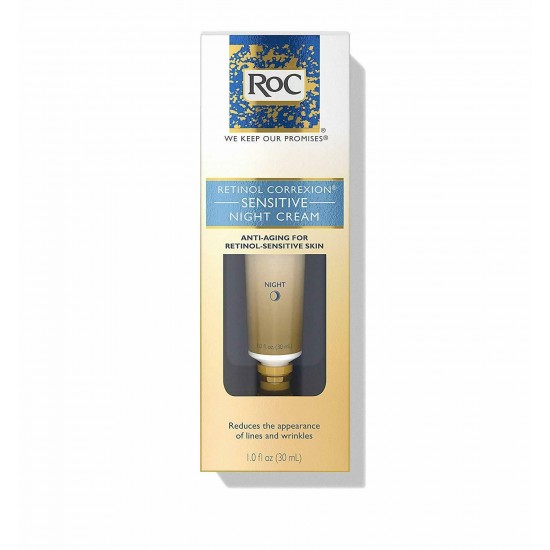 12 - New RoC Retinol Correxion Anti-Aging Sensitive Skin Wrinkle Night Cream