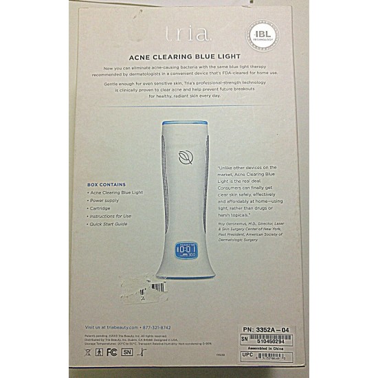 Tria Acne Clearing Blue Light New in Box