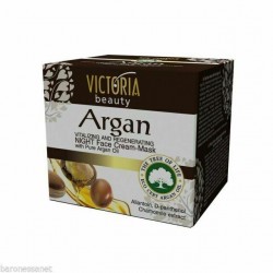 VICTORIA BEAUTY PURE ARGAN OIL NIGHT FACE CREAM-MASK 50ML