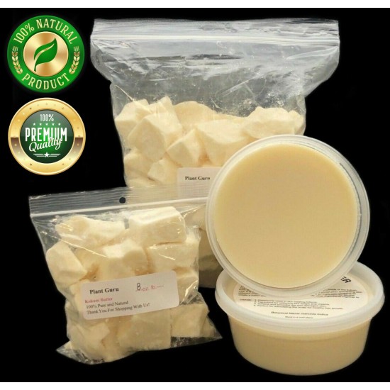 Raw Kokum Butter Cold Pressed 100% Pure Organic Natural 1 oz. to 55 lbs. Bulk