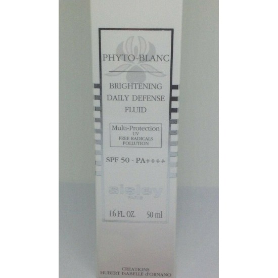 2 SISLEY PARIS PHYTO-BLANC BRIGHTENING DAILY DEFENSE NIB 1.6oz FLUID SPF50-PA++