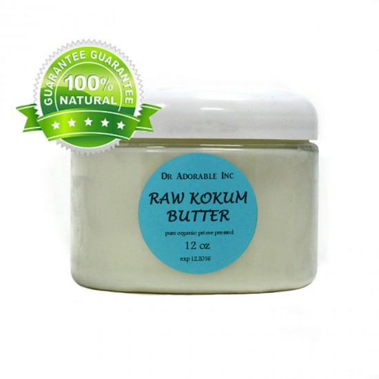 PURE KOKUM BUTTER ORGANIC FRESH COLD PRESSED NATURAL 2 OZ 4 OZ UP TO 12 LB