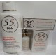 55H+ HARMONIE REPARATEUR SET (lotion+serum+Exfoliating soap+cream)