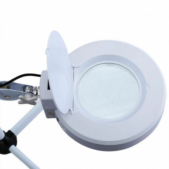 3 In1 Facial Steamer+5x Magnifying Lamp LED Ozone Salon Spa Beauty Equipment