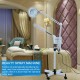 3 In1 Facial Steamer+5x Magnifying Lamp LED Ozone Salon Spa Beauty Equipment