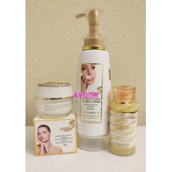 Glutathione Comprime Set: Lotion, Serum, Face Cream