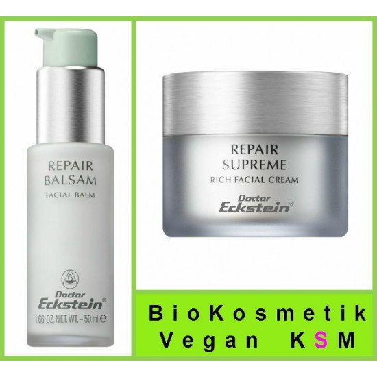 Repair Set Repair Supreme 1.7oz And Repair Balsam 1.7oz Dr.Eckstein Biokosmetik