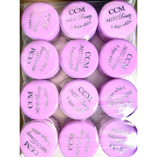 CCM Miss Beauty 7 Days White (Quantity of 12)