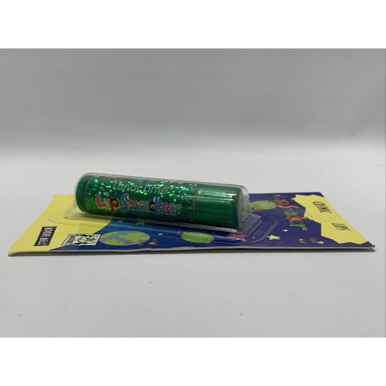 NEW RARE Vintage Bonne Bell Lip Smacker Cosmic Lips Lunar Lime Lip Gloss / Balm