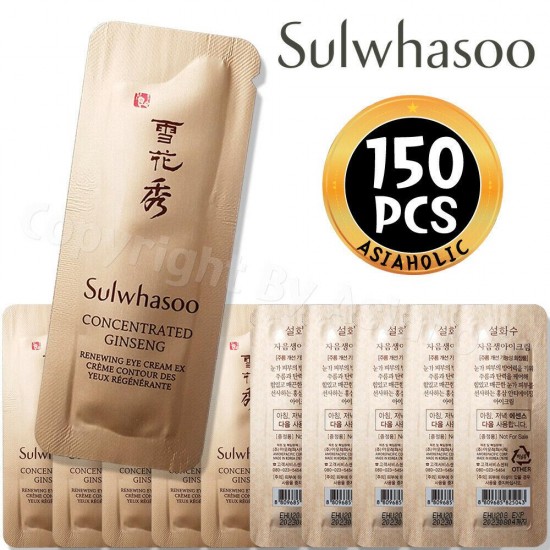 Sulwhasoo Concentrated Ginseng Renewing Eye Cream EX 1ml (10pcs ~ 150pcs) Newist