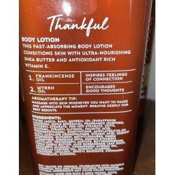 Set 4 Bath & Body Works Aromatherapy THANKFUL FRANKINCENSE & MYRRH Body Lotions