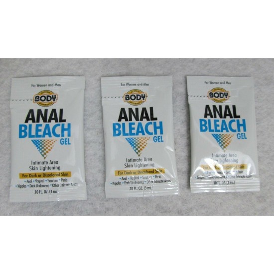 50 pks Body Action Anal Bleach & Display Full Body Intimate Skin Lighten Unisex