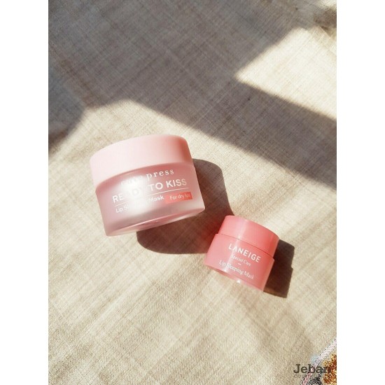 Natural Microfiller Cute Press Ready To Kiss Lip Sleeping Mask Vitamin C and E