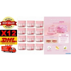 Natural Microfiller Cute Press Ready To Kiss Lip Sleeping Mask Vitamin C and E