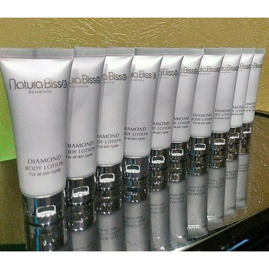 Natura Bisse Diamond Body Lotion Lot of 10 Travel Size Bottles 1.4 oz. Each 2021