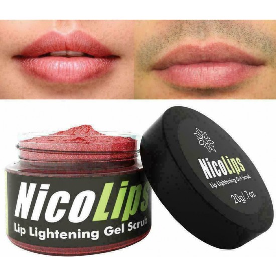 10 x NicoLips Lip Gel Scrub Removes Nicotine Stains - Free Shipping