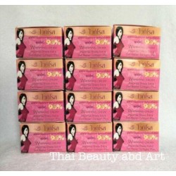 12 pc Thai WHITE ROSE Placenta Sheep Extra Repair Collagen Skin Whitening Cream