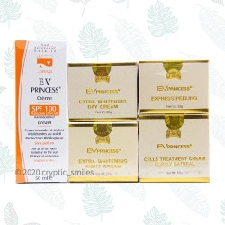 EV PRINCESS 5 PC SET - DAY + NIGHT + CELL + PEELING + SUNBLOCK