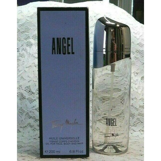 Angel Thierry Mugler Oil for Face Body & Hair 6.8 fl oz / 200 ml Brand New Rare