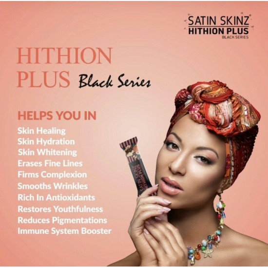 SATIN SKINZ HITHION PLUS FOR AFRICAN SKIN,BUY 2 PKS & GET 1 FREE PEARL CAPS