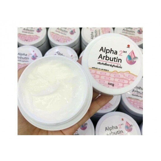 Alpha Arbutin 2in1 Concentrated Bright Body Skin Moisturizing Cream 100g.