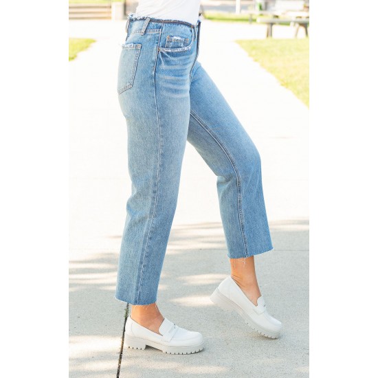 Straight Leg Jeans