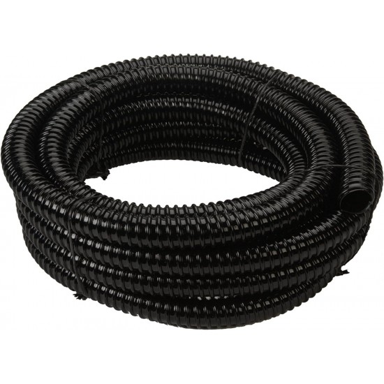 Pond Filter and Waterfall Spillway, Efficient Mechanical and Biological Filtration, Compact | 77020,Black & TotalPond Corrugated Tubing, 1-inch