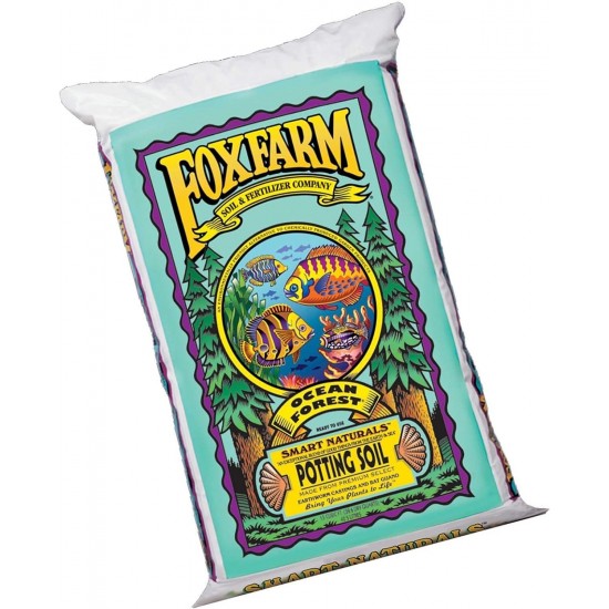 FX14000 Ocean Forest Indoor/Outdoor Garden Potting Soil Bags 6.3-6.8 pH, 1.5 Cubic Feet, 40 pounds for Plants (6 Pack