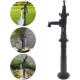 Pitcher Pump and Base, Hand Water Pump Pitcher Pump Cast Iron Press Suction Outdoor Backyards Ponds For Yard Garden Pond Hand Well Pump Manual Well Pump