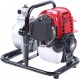 38CC 4 Stroke Gas Powered Water Pump 110V 1200W Gasoline Transfer Pump Portable Gas Pump Air-cooled Single Cylinder High Pressure Irrigation Water Pump For Gardens Ponds Fish Ponds