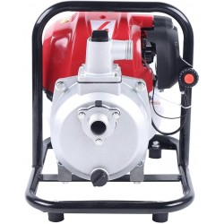 4 Stroke 1.2KW Gas Gasoline Powered Water Pump, Portable Gasoline Pump, Transfer Irrigation Pump Fits for Farmland/Garden/Fire Fighting