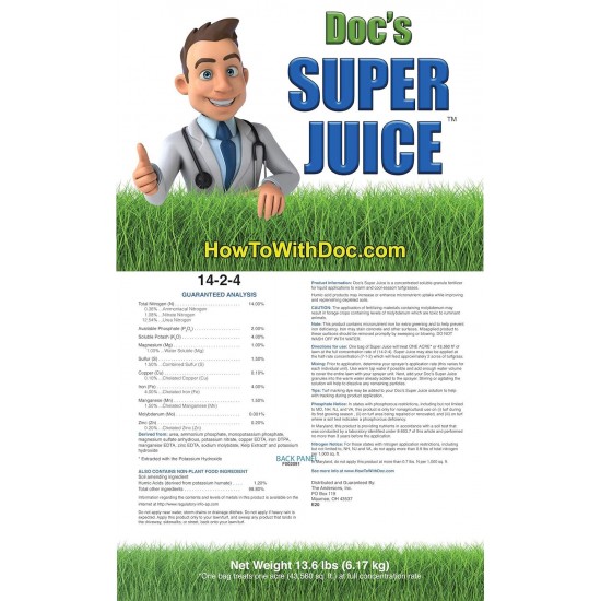 Super Juice All in One Soluble Supplement Lawn Fertilizer