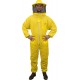 420 Aero Beekeeping Suit with Round Veil, 5XL, Yellow