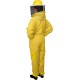 420 Aero Beekeeping Suit with Round Veil, 5XL, Yellow