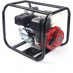 2 Inch Gas Water Pump, 6.5HP 4.8KW 210cc Gas Powered Water Pump, Portable Trash Pump, 3600rpm, Low Noise, Water Pump Gas for Irrigation/Drainage/Fish Pond Breeding