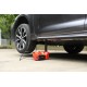 Car Jack Hydraulic Jack – 5 Ton Electric Car Jack Stand Three in One Car Jack Kit for Sedans SUV Car Lift Floor Jack for Tire Change and Road Emergencies with Integrated Tire Pump (Orange)