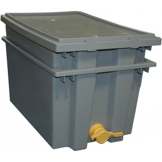 HH231 Plastic Uncapping Tank, Gray