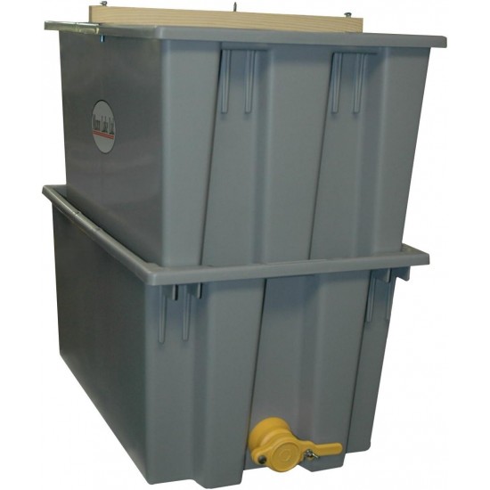 HH231 Plastic Uncapping Tank, Gray