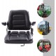 Forklift Seat with Armrest, 175° Adjustable Tractor Seat Heavy Mechanical Seat for Excavator Forklift Tractor Skid Loader Backhoe Dozer Telehandler