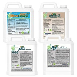 N-Ext Bio-Stimulant Liquid Fertilizer by Greene County Fertilizer - 4 Gallons - Humic Acid for Lawns - Sea Kelp - Root Growth Stimulant (RGS)