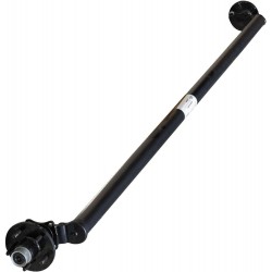 3.5k TK Trailer Axle - 3500 lb Idler - (4 Drop), 95/00 (Loose Spring Seats) / 5x4.5 Bolt Pattern