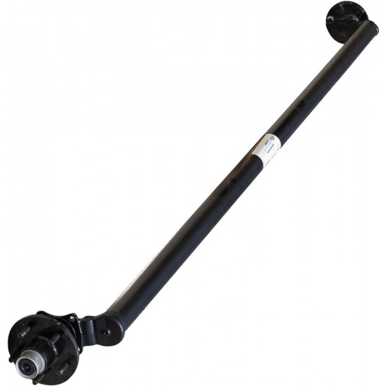 3.5k TK Trailer Axle - 3500 lb Idler - (4 Drop), 95/00 (Loose Spring Seats) / 5x4.5 Bolt Pattern