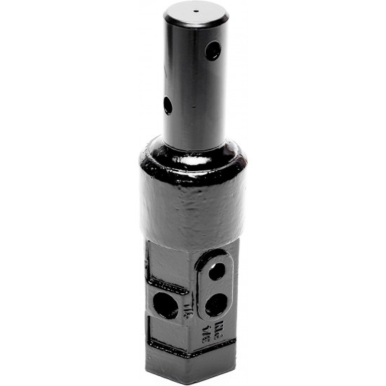 Heavy-Duty Auger Adapter 2inches Female hex to 2inches Male Round