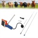 Insemination Kit for Cows Cattle Visual Insemination Gun Adjustable Screen,Professional Visual Insemination Gun Instrument Veterinary Insemination Farm Tools Perfect for Pig, Cow (Cow/Red)