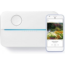 Rachio 3 WiFi Smart Lawn Sprinkler Controller, Works with Alexa, 8-Zone (Renewed)