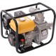 Gas Gasoline Water Pump, Water Transfer Pump, High Pressure Water Pump, High Pressure Pump for Irrigation Pool, Portable Gas Engine High Pressure Water Pump (3 Inch 4-Stroke 210CC 7.5HP Yellow)