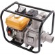 Gas Gasoline Water Pump, Water Transfer Pump, High Pressure Water Pump, High Pressure Pump for Irrigation Pool, Portable Gas Engine High Pressure Water Pump (3 Inch 4-Stroke 210CC 7.5HP Yellow)