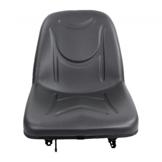 E-87019259 Gray Vinyl Seat for New Holland L565, L865, LS140, LS150, LS160, LS170, LS180, LS190, LX465, LX485, LX565, LX665, LX865, LX885, LX985, L140, L150, L160, L170, L555, L781, L783, L785, L553