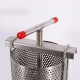 Manual Honey Press Extractor, Stainless Steel Honey Press Stainless Mesh Honey Strainer Spinner Press Beekeeping Supplies